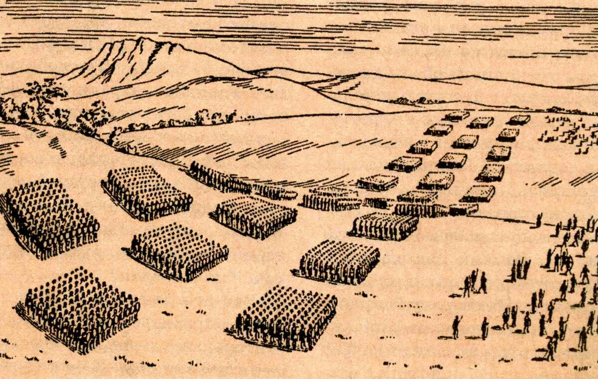 Опишите рисунок построение легиона история 5 класс