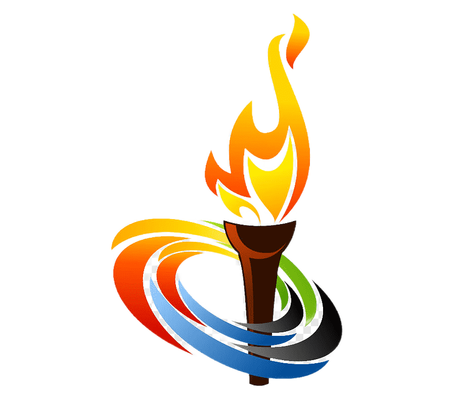 Факел начал игру. Факел олимпийского огня Олимпийских игр. Символ Олимпийских игр факел. Олимпийский огонь символ.