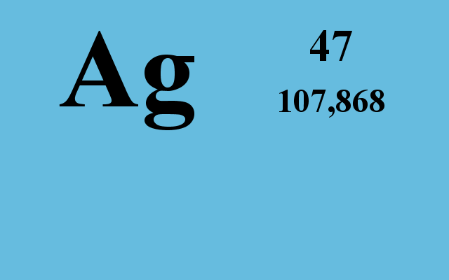 Химический элемент с порядковым номером 47