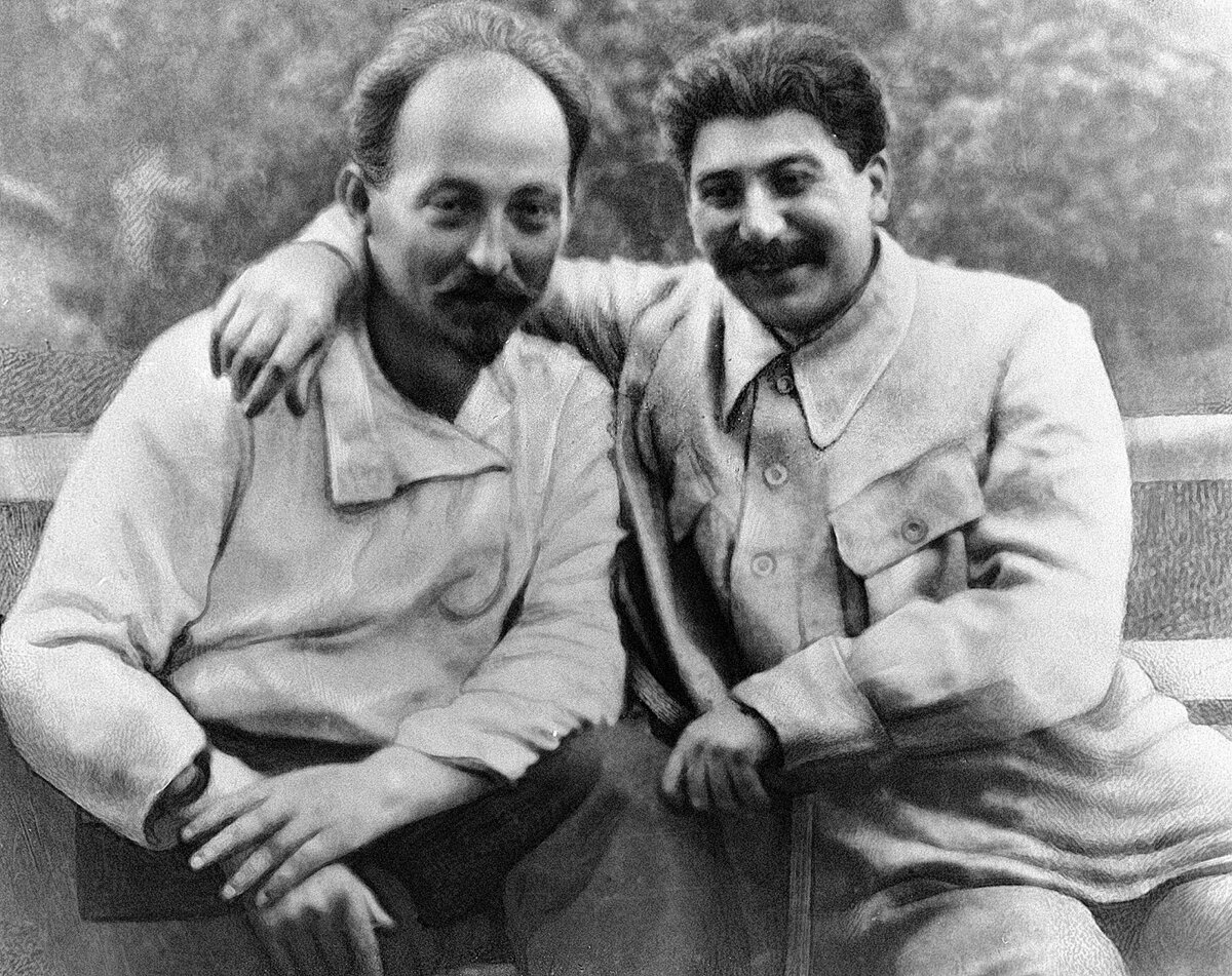 Дзержинский со Сталиным