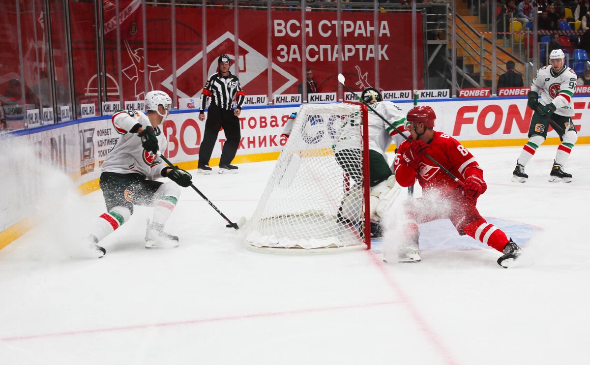 Спартак - Ак Барс. 18 сентября 2022