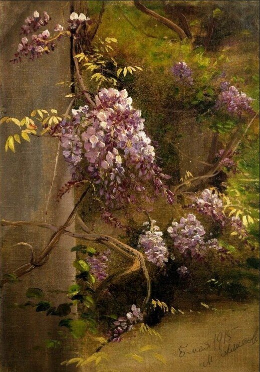 Сирень. 1915 год. Михаил  Алисов.