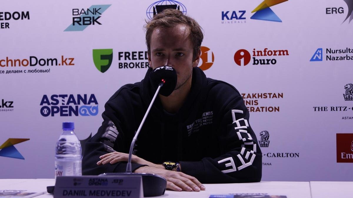    Теннисист Даниил Медведев:NUR.KZ / Кайсар Окасов