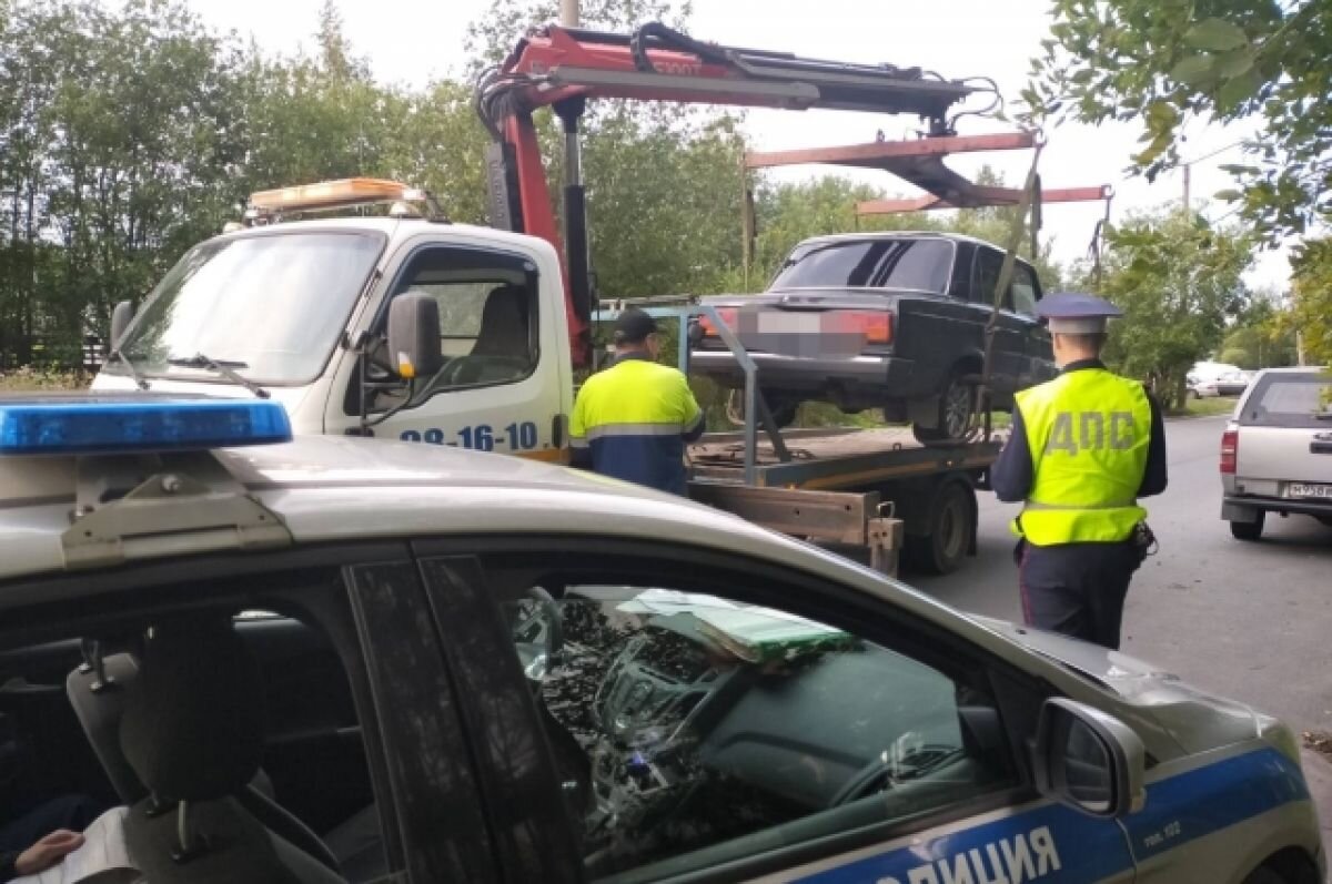    В Томской области эвакуировали 200 автомобилей за неправильную парковку