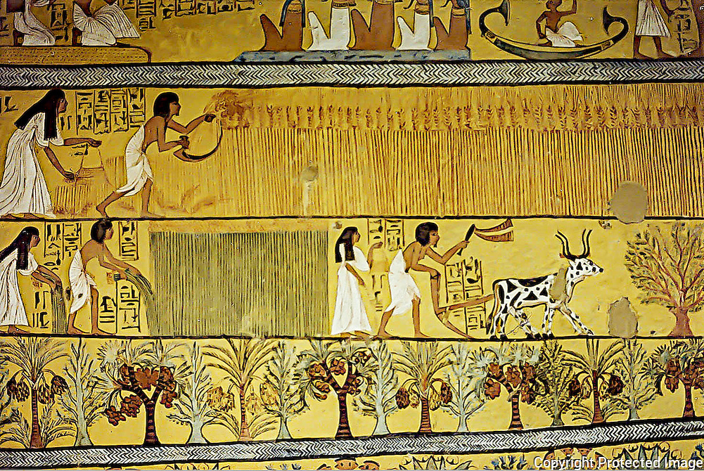 Особенности древнеегипетского канона. Изобразительное искусство Древнего Египта