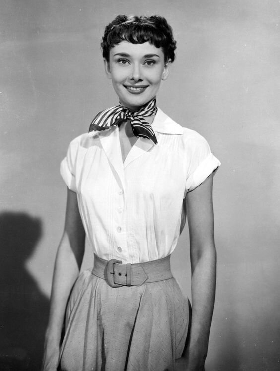                               Одри Хепберн 1956 год: https://ru.pinterest.com