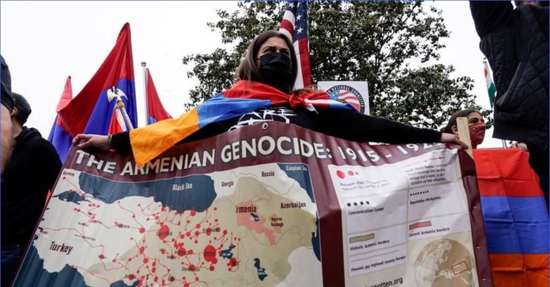 Геноцид армян в Османской Турции. В период с 1915-1923 гг. был убиты около 2 000 000 армян