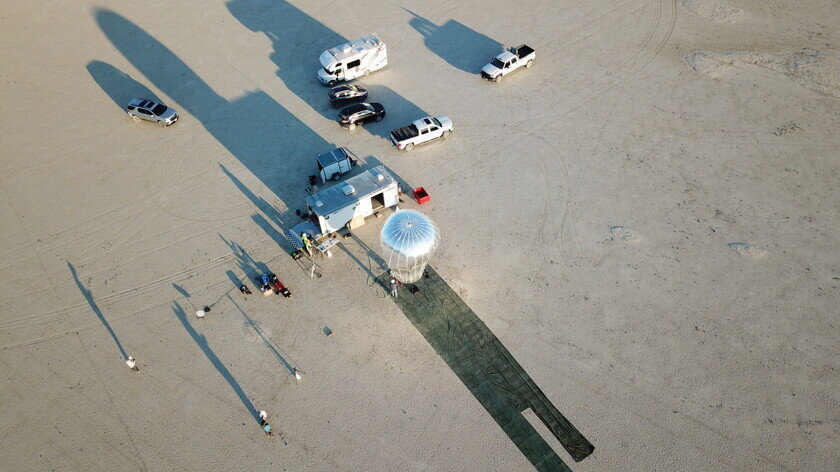    Еще один кадр подготовки Venus Aerial от NASA.