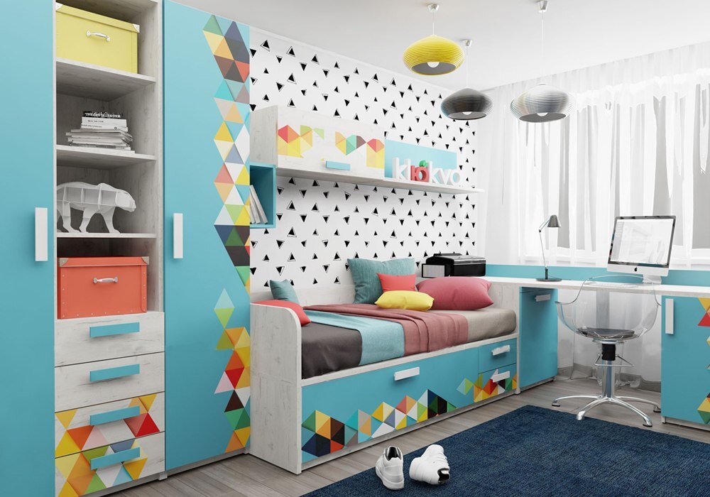 Современные детские комнаты - модные тенденции