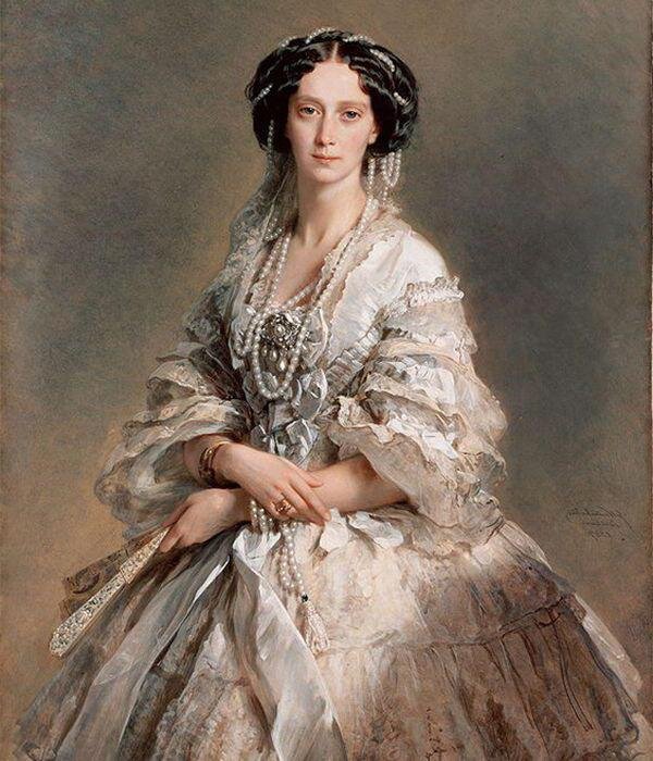 Императрица Мария Александровна. Портрет Франца Винтерхальтера, 1857 год (Эрмитаж) 