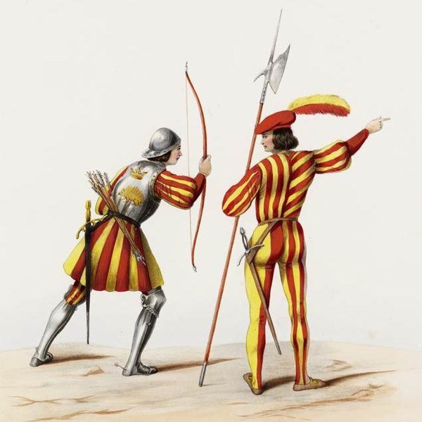 Cent-Suisses,_by_Gustave_David