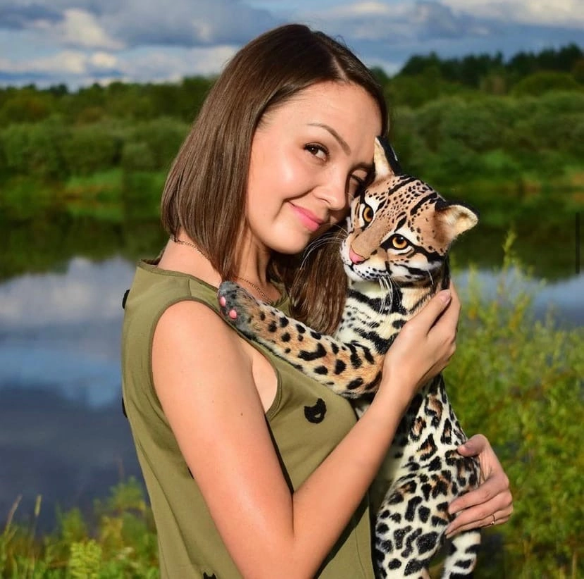 Вера Перминова. Мастер по созданию мягкой скульптуры.