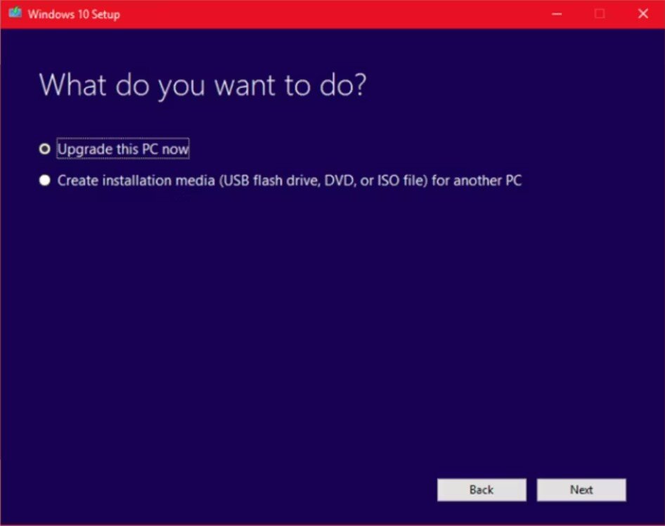 Windows 10 installation media creation tool. Почему Media Creation Tool вылетает.