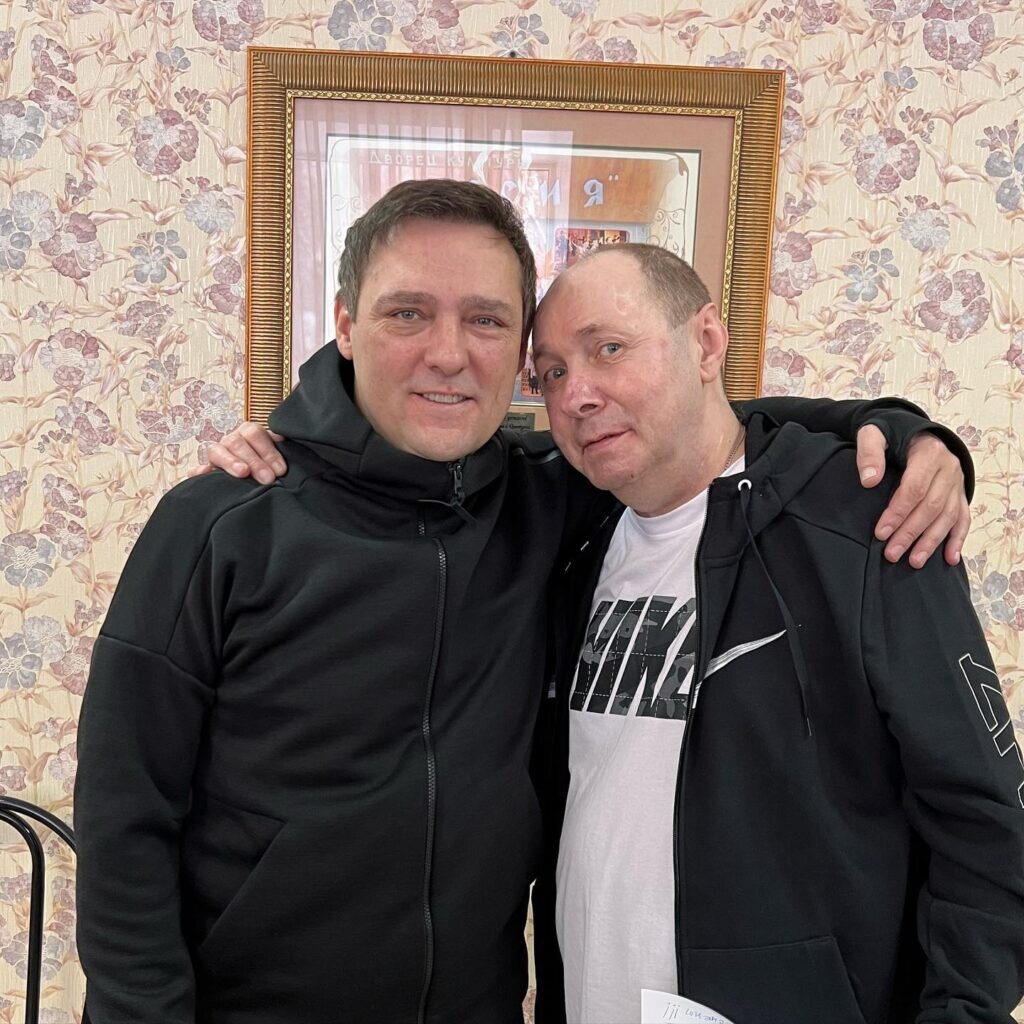 Юрий Шатунов и Сергей кузнецов 