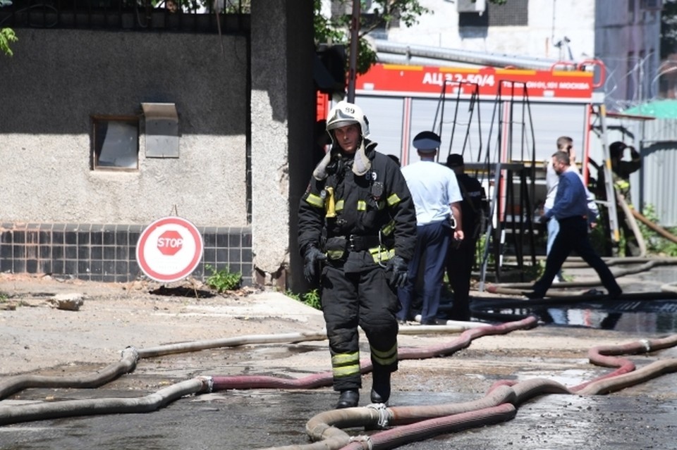     Пожилая женщина пострадала при пожаре в центре Ростова. Михаил ФРОЛОВ