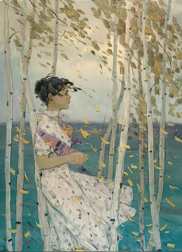"Осень", 1959. Ткачёв Михаил Иванович
