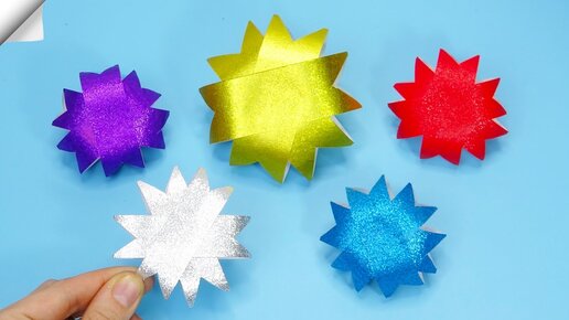 3D Paper Snowflakes DIY, Volumetric snowflake paper crafts 2023, 123 Easy  Paper Crafts for kids - diy kids