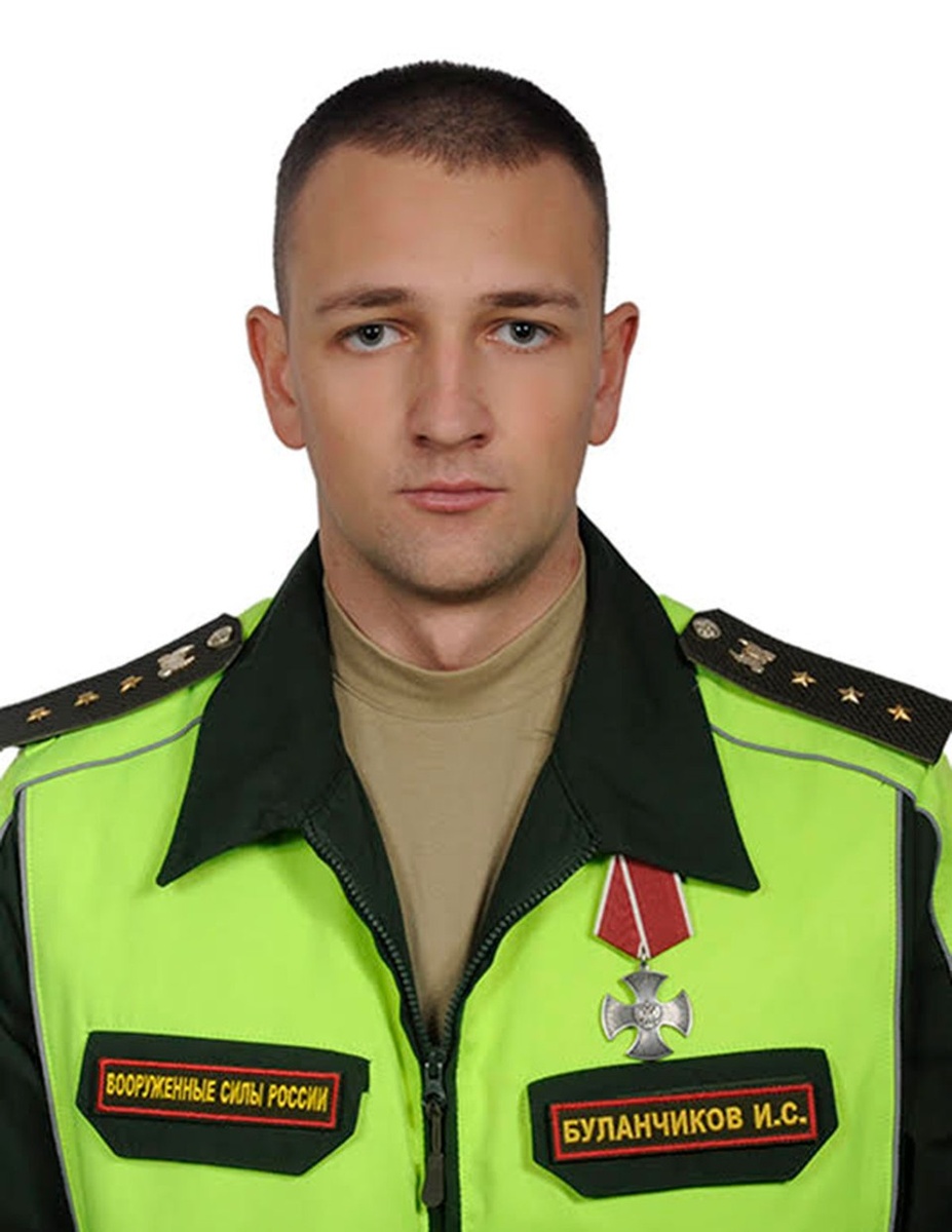     Старший прапорщик Иван БУЛАНЧИКОВ  Минобороны РФ