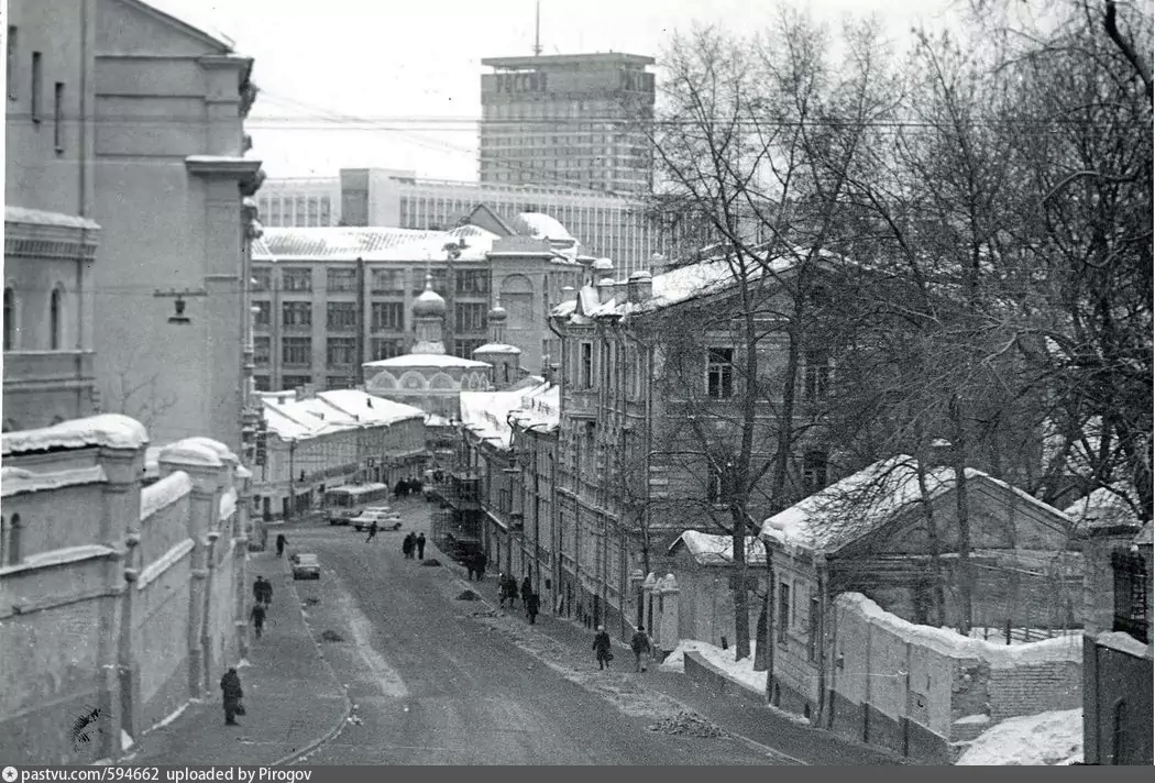 Улица Забелина, 1980 – 1985 г. Автор Александр Рубинин.