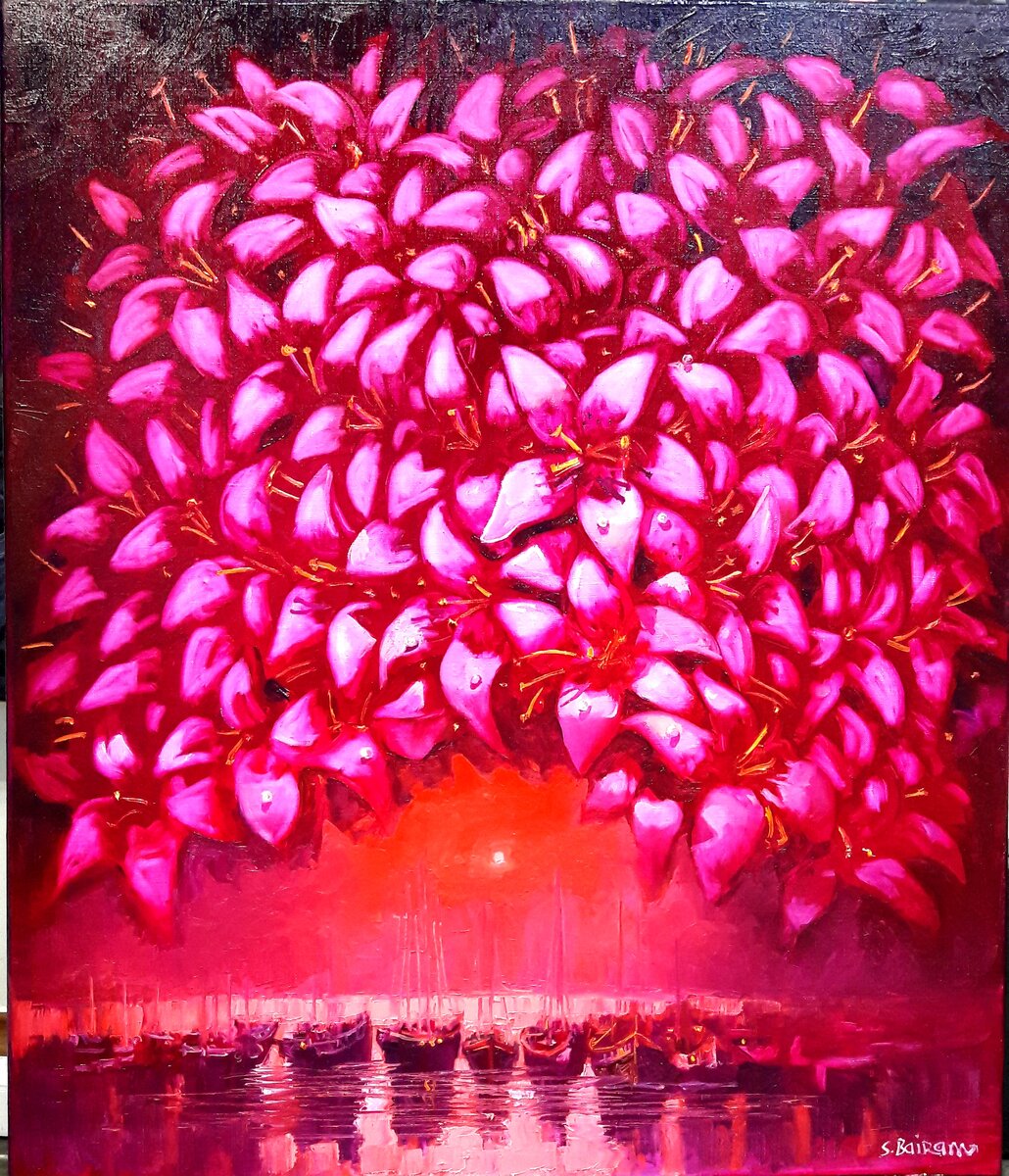 Эксперименты с использованием хинакридона розового