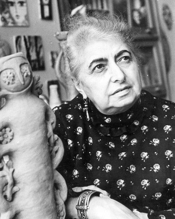 Народный художник Армянской ССР Рипсиме Левоновна Симонян, 1969 год. Фото из семейного архива