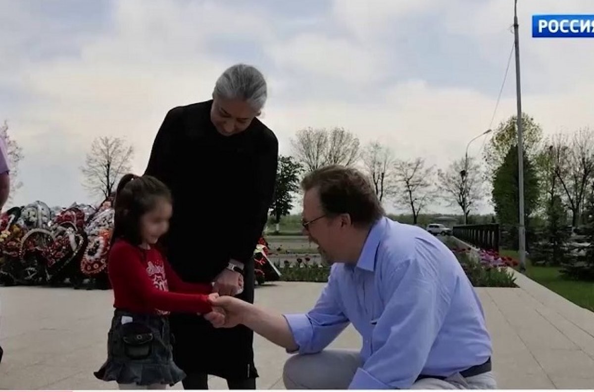    О помощи итальянца жертвам Беслана рассказали на центральном телеканале