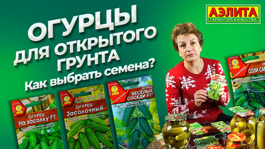 ОГУРЦЫ ДЛЯ ОТКРЫТОГО ГРУНТА. ОГУРЦЫ ДЛЯ ЗАСОЛКИ.