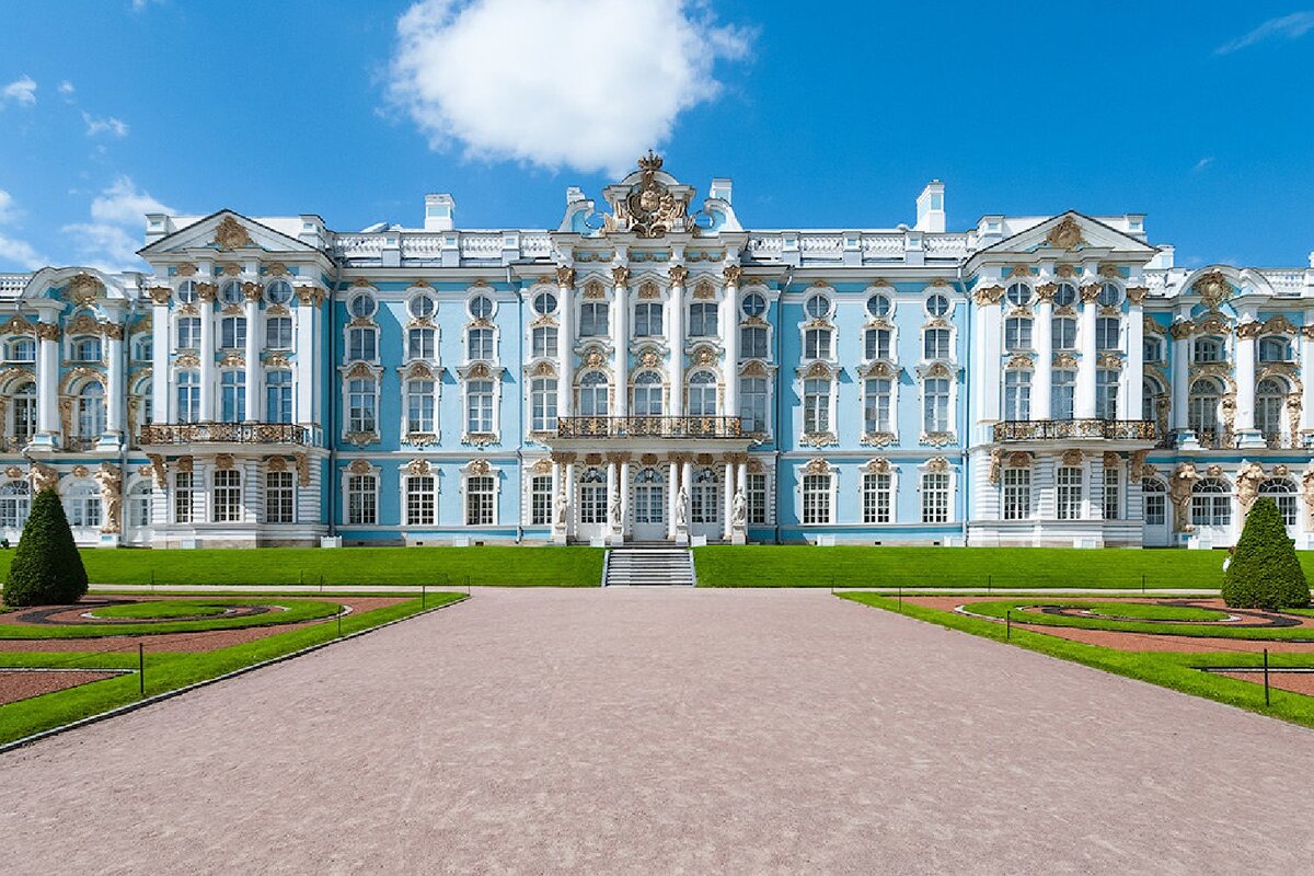 Царское село Санкт-Петербург Екатерининский дворец