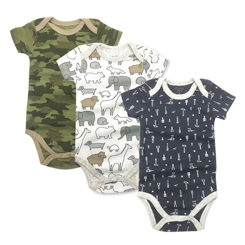 Военный боди для новорожденных