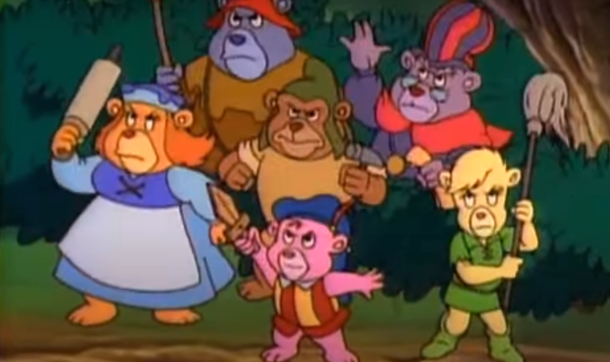 "Приключения мишек Гамми" - кадр из мультфильма