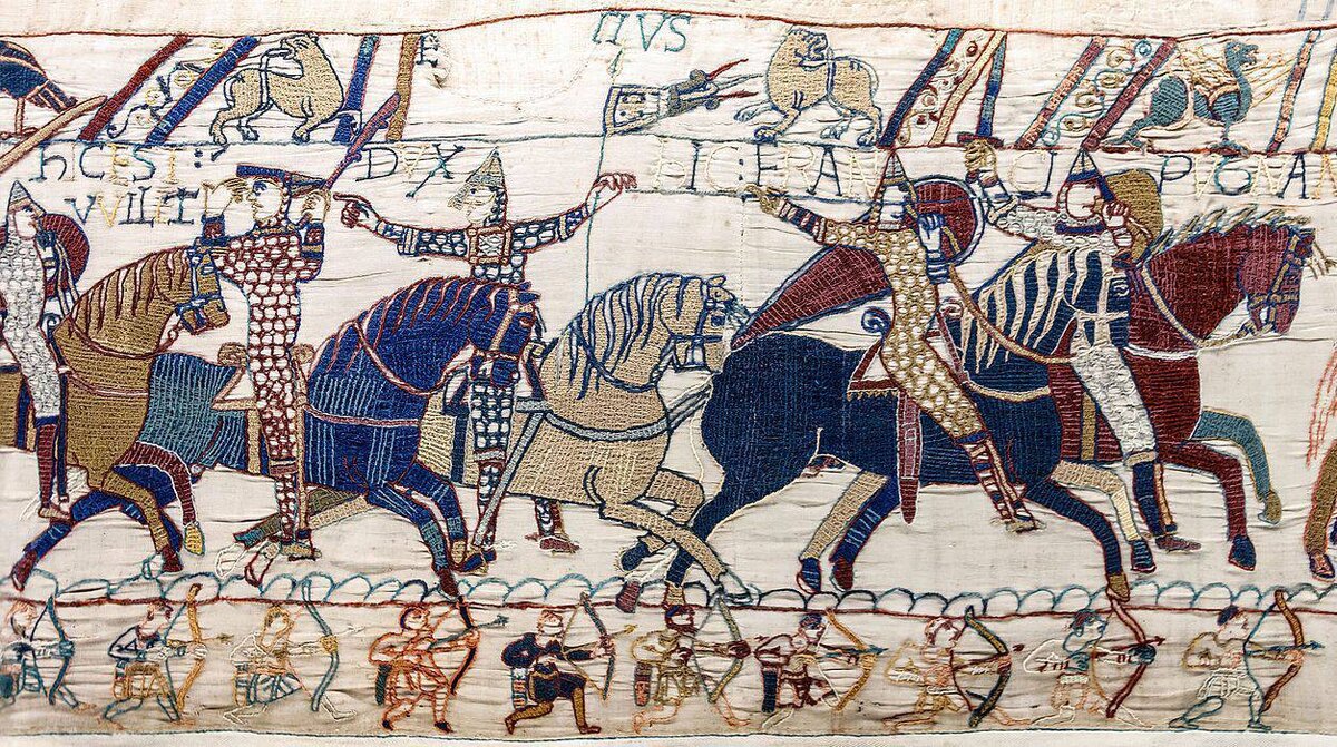 Опираясь на фрагменты. Гобелен из байё (Bayeux Tapestry). Гобелен Вильгельм завоеватель. Ковер из Байе Вильгельм завоеватель. Битва при Гастингсе гобелен Байе.