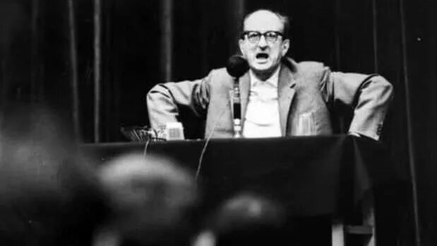 РЕЖИССЕР ТЕАТРА И КИНО, СЦЕНАРИСТ, ПЕДАГОГ МИХАИЛ РОММ В АУДИТОРИИ К/С «МОСФИЛЬМ». 1960–1966 ГОДЫ. МОСКВА. МУЗЕЙ КИНО, МОСКВА