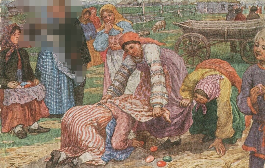 Игры с яйцами на Руси