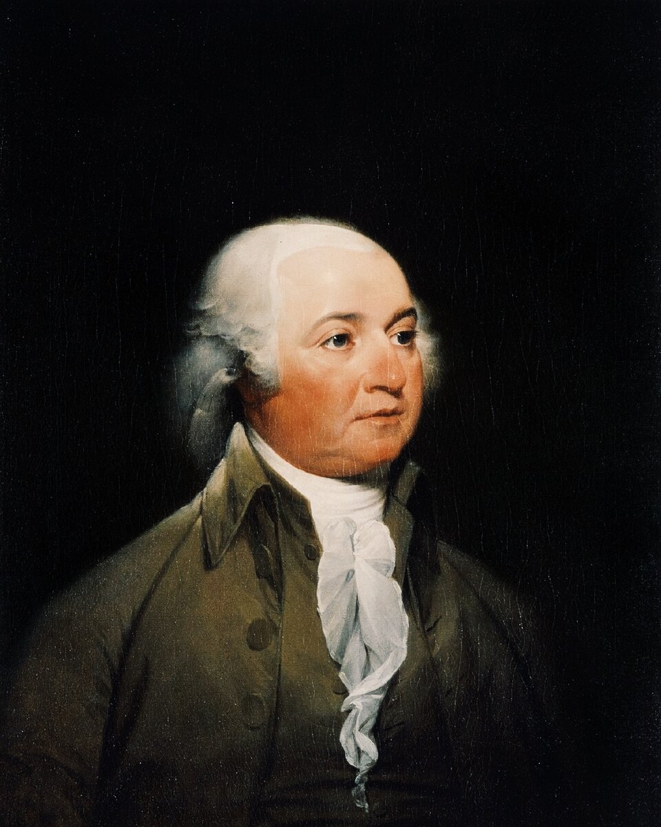 Джон Адамс- первый вице-президент и второй президент США. Юрист,политолог. Его сын Джон Куинси Адамс стал шестым президентом США в 1825 году.