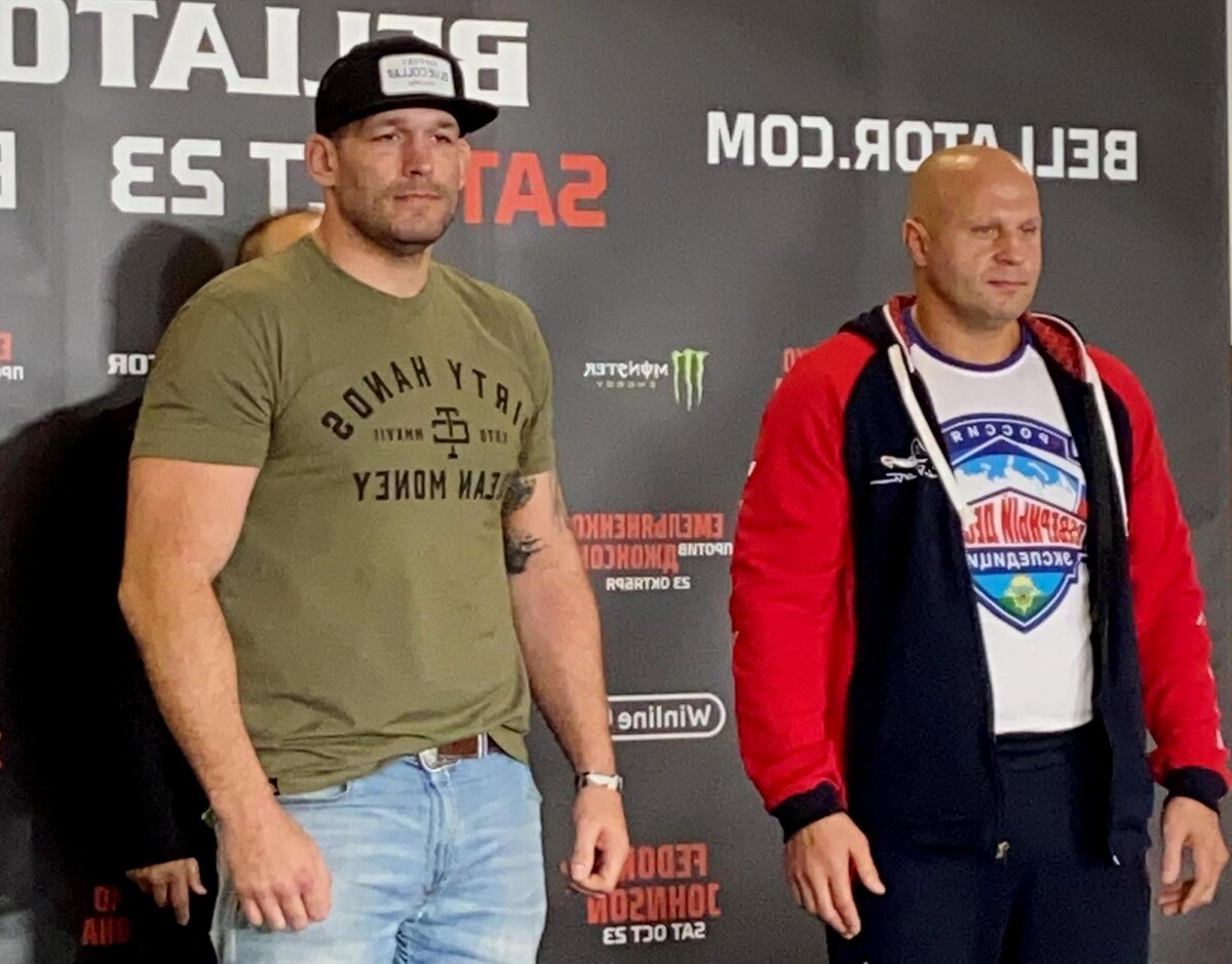 Тимоти Джонсон и Федор Емельяненко