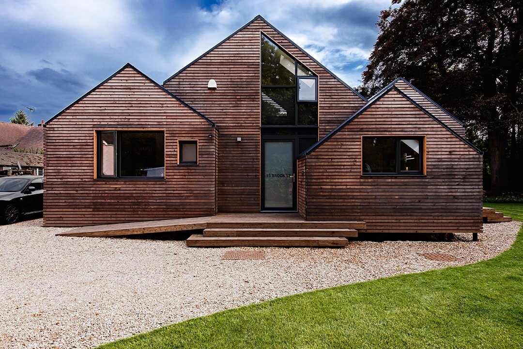 Деревянные фасады