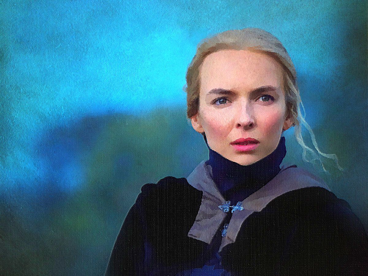 Маргарита де Тибувиль.                                                                                         Миниатюра на основе кадра из фильма The Last Duel (2021)