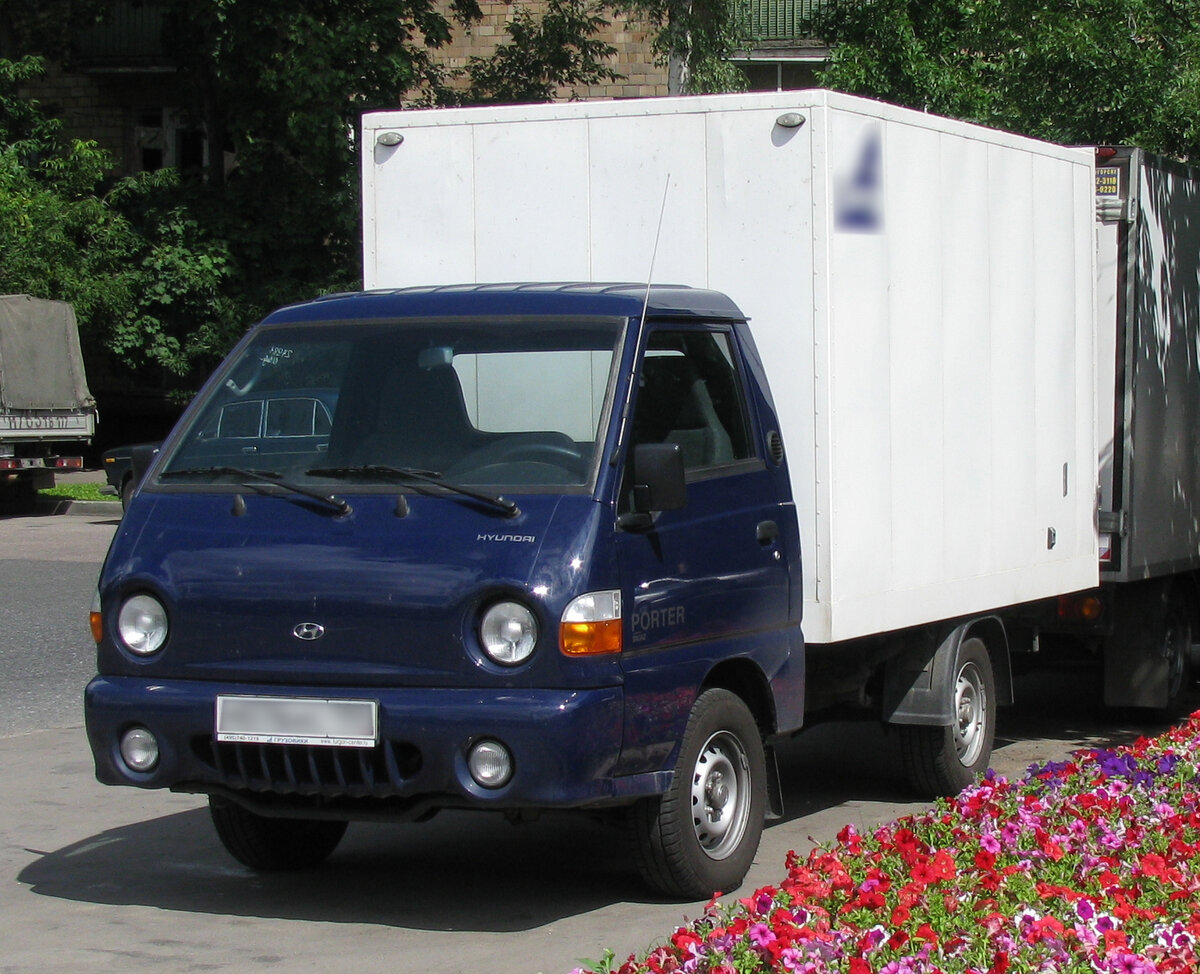 Модель на фото — Hyundai Porter