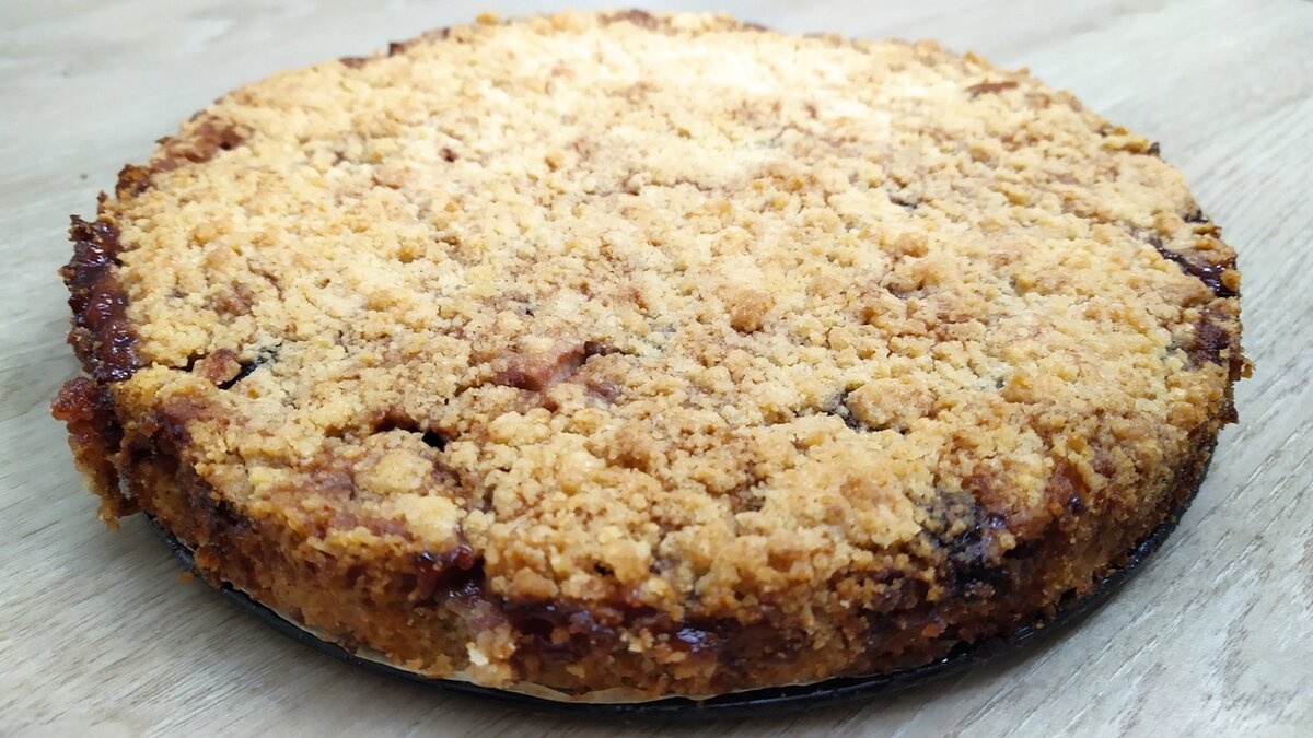 Ингредиенты для «Яблочный пирог с вареньем и штрейзелем»: