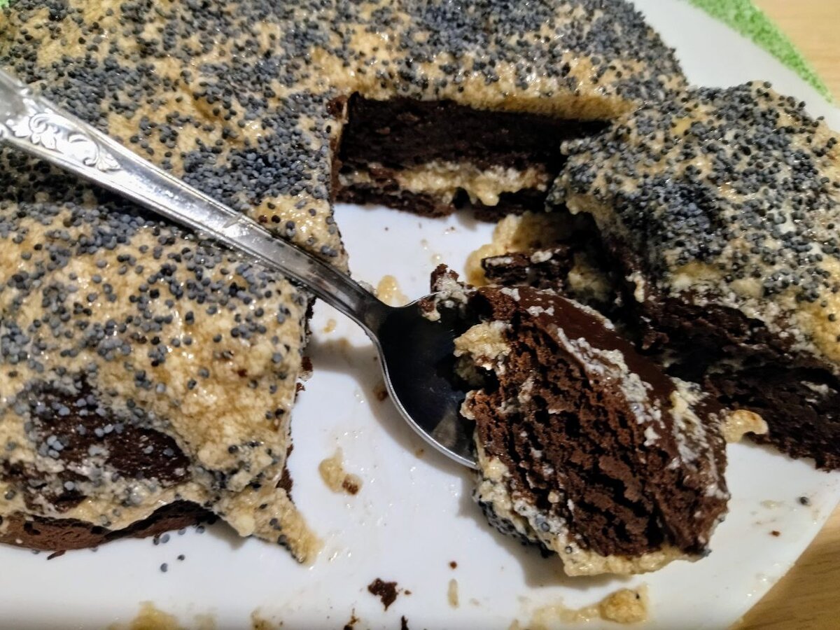 Нежный и воздушный брауни.