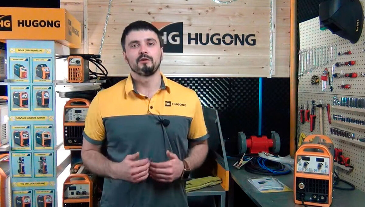 Сегодня мы с вами посмотрим на сварочный аппарат Hugong PMIG 200.