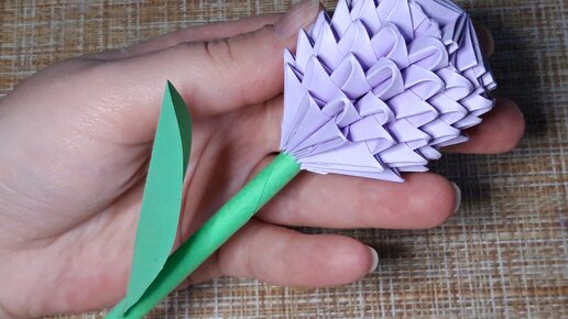 Модульное оригами тюльпан (цветок) мк - video Dailymotion