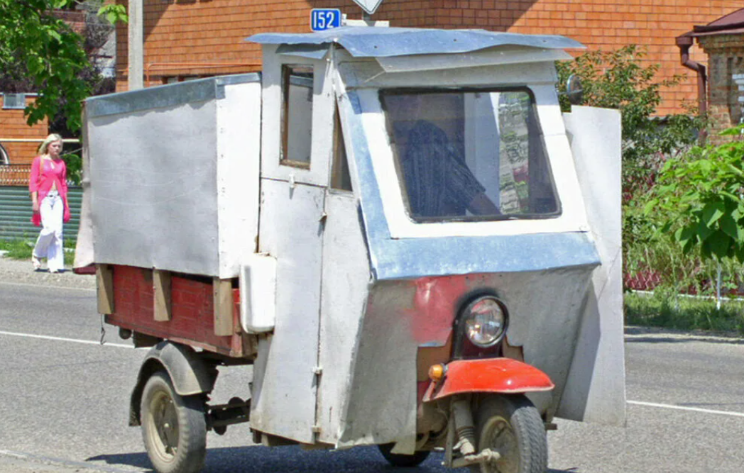 Мотороллер муравей сварщик