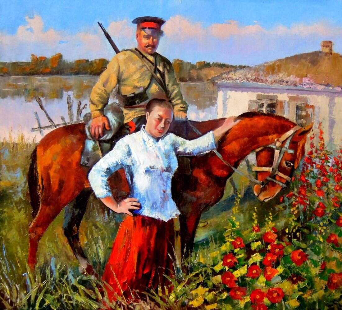 картина художника Александра Щебуняева