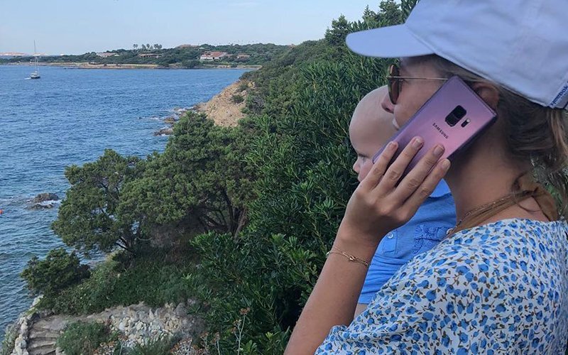 Ксения Собчак с маленьким Платоном
