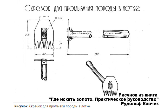 Лотки старательские для промывки и доводки золота.