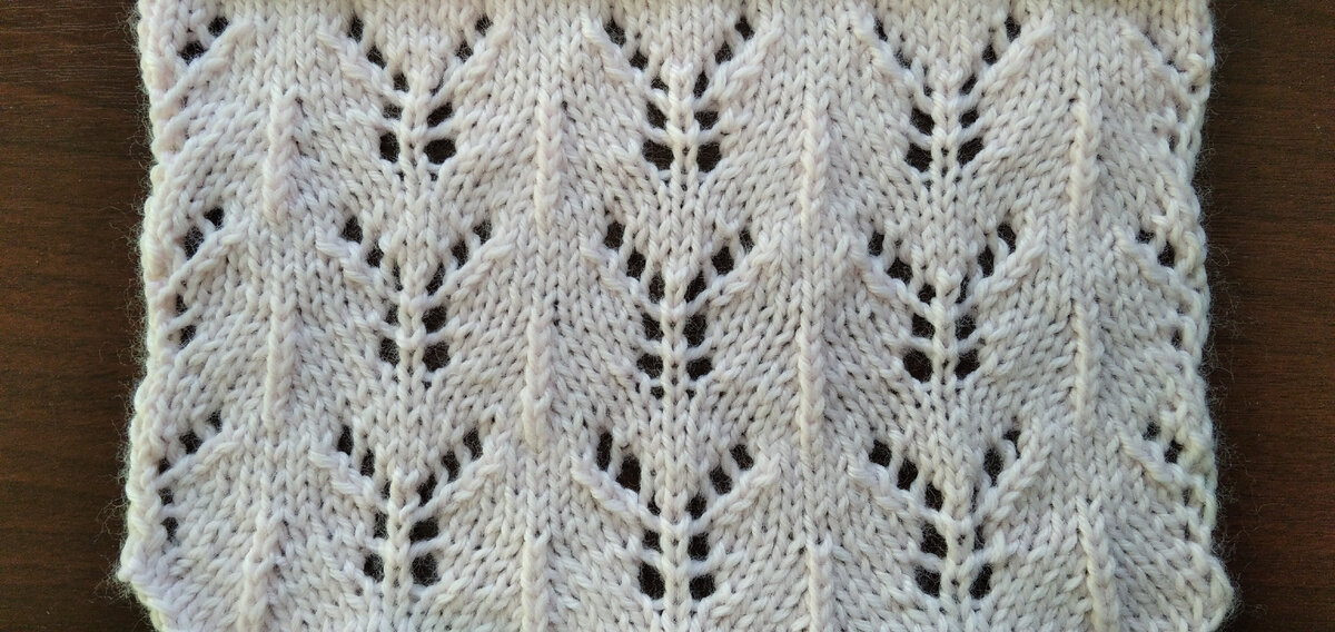 Лицевая сторона узора