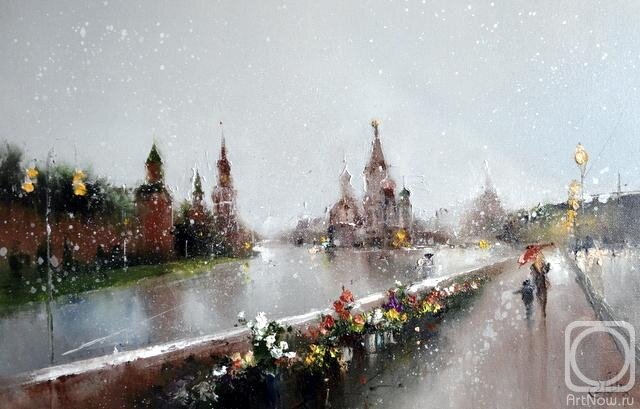 Игорь Медведев "Цветы на мосту". Источник: https://artnow.ru/ru/artists/3/4384/picture/2.html?furi=1