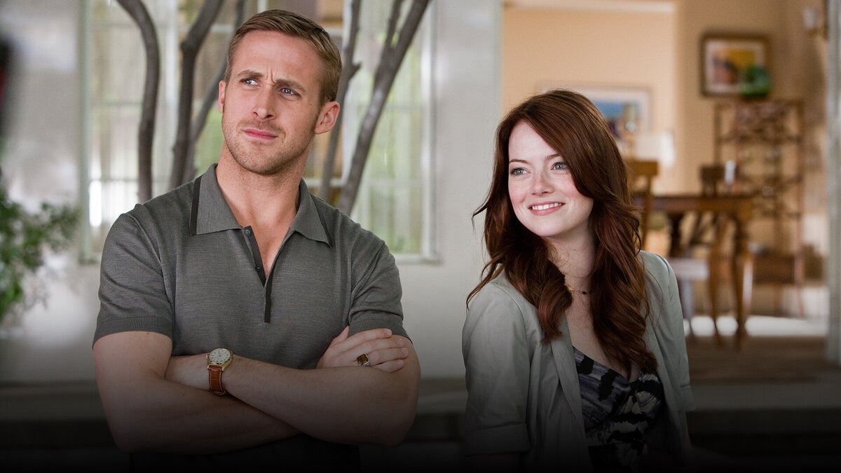 Джейк с Ханной(Эмма Стоун)