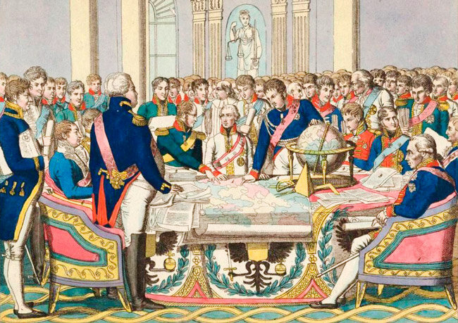 Венский конгресс 1814-1815 (изображение из открытых источников)